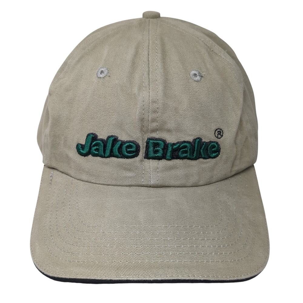 Jake Brake Slideback Baseball Cap Beige One Size Adjustable Fersten Worldwide